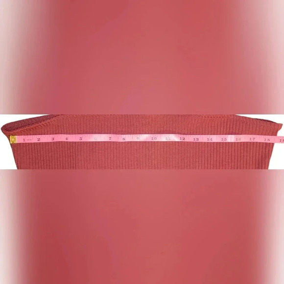 NWT Bar III Essentials Maroon Bungee Strap Crop Top Size XXL - Picture 5 of 6